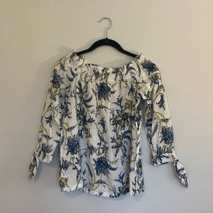 Loft off the shoulders top